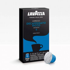 Кофе в капсулах LAVAZZA Decaffeinato Ricco для кофемашин Nespresso, 10 порций, 8110