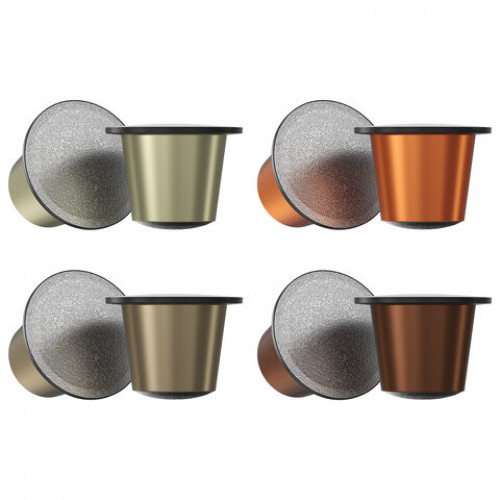 Кофе в капсулах 40 порций 4 вкусов для NESPRESSO, COFFESSO Ассорти, 100% арабика, ш/к 03656, 101739