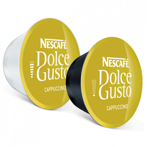 Кофе в капсулах NESCAFE Cappuccino для кофемашин Dolce Gusto, 8 порций (16 капсул), 12385104