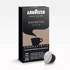 Кофе в капсулах LAVAZZA Ristretto для кофемашин Nespresso, 10 порций, 8153