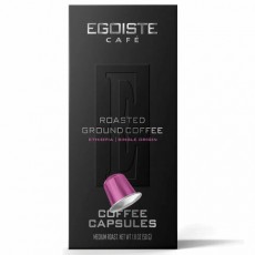 Кофе в капсулах EGOISTE ETHIOPIA для кофемашин Nespresso, 10 порций, арабика 100%, ФРАНЦИЯ, EG05012003