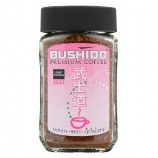 Кофе растворимый BUSHIDO Light Katana, сублимированный, 100 г, 100% арабика, стеклянная банка, BU10009006