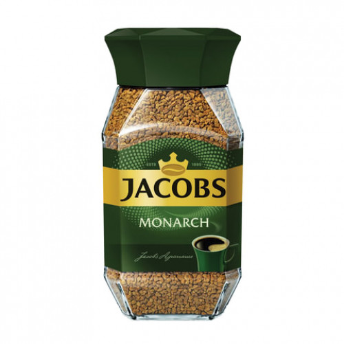 Кофе растворимый JACOBS Monarch, сублимированный, 95 г, стеклянная банка, 8051325
