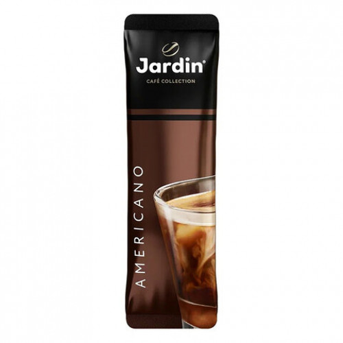 Кофе растворимый JARDIN 3 в 1 Американо, КОМПЛЕКТ 8 пакетиков по 15 г (упаковка 120 г), 1691-10