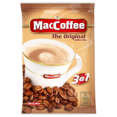 Кофе растворимый MacCoffee 3в1 Оригинал, КОМПЛЕКТ 50 пакетиков по 20 г, 100101