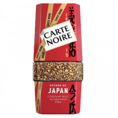 Кофе растворимый CARTE NOIRE Japan 90 г, стеклянная банка, сублимированный, 4071127