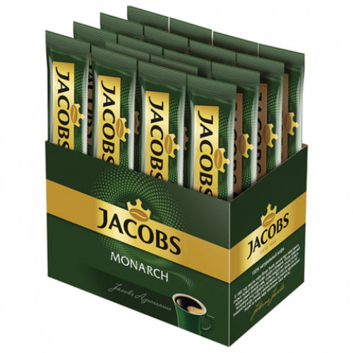 Кофе растворимый JACOBS Monarch, сублимированный, 1,8 г, пакетик, 8050269