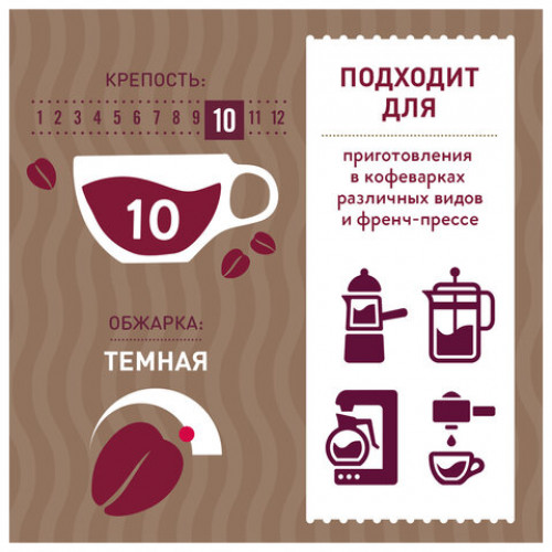 Кофе в зернах COSTA COFFEE Signature Blend Dark, 1000 г, вакуумная упаковка, 2097003