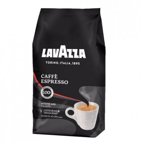 Кофе в зернах LAVAZZA Espresso Italiano Classico, 1000 г, вакуумная упаковка, 1874