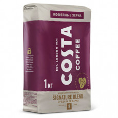 Кофе в зернах COSTA COFFEE Signature Blend Medium, 1000 г, вакуумная упаковка, 2096803 Кофе в зернах COSTA COFFEE Signature Blend Medium, 1000 г, вакуумная упаковка, 2096803