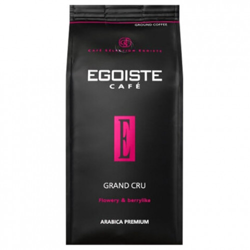Кофе в зернах EGOISTE Grand Cru, арабика 100%, 1000 г, вакуумная упаковка, EG10004023