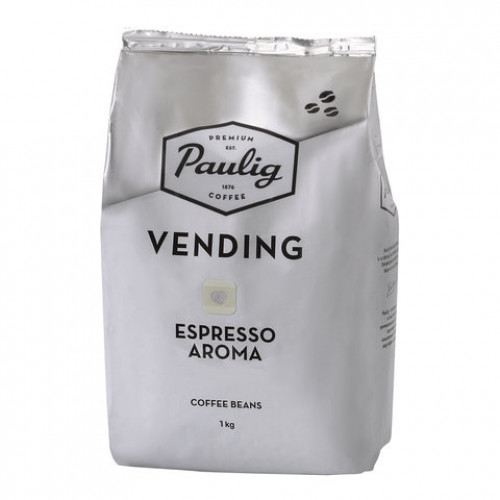 Кофе в зернах PAULIG (Паулиг) Vending Espresso Aroma, натуральный, 1000 г, вакуумная упаковка, 16377