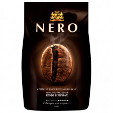Кофе в зернах AMBASSADOR Nero, 1 кг, вакуумная упаковка