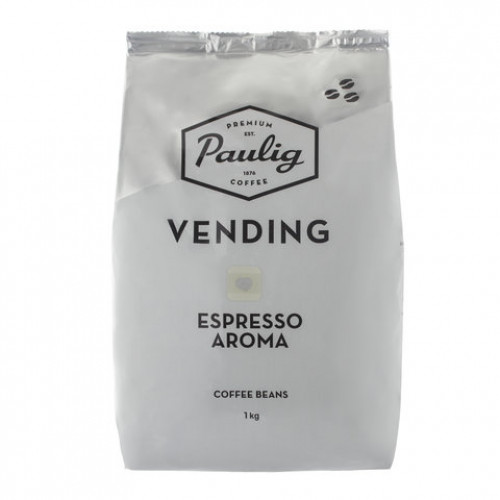 Кофе в зернах PAULIG (Паулиг) Vending Espresso Aroma, натуральный, 1000 г, вакуумная упаковка, 16377