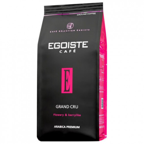 Кофе в зернах EGOISTE Grand Cru, арабика 100%, 1000 г, вакуумная упаковка, EG10004023