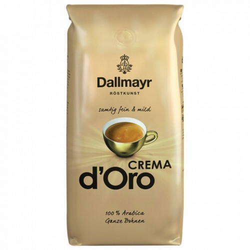 Кофе в зернах DALLMAYR Crema d`Oro 1 кг, ГЕРМАНИЯ, AA04