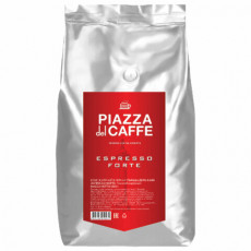 Кофе в зернах PIAZZA DEL CAFFE Espresso Forte натуральный, 1000 г, вакуумная упаковка, 1097-06