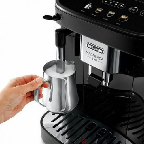 Кофемашина DELONGHI Magnifica Evo ECAM290.21.B, 1450Вт, объем 1,8л, ручной капучинатор, черная