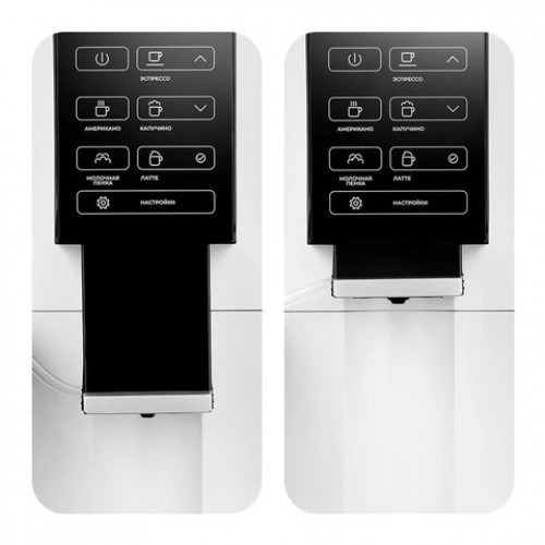 Кофемашина KITFORT КТ-7465, 1480 Вт, объем 1,2 л, для зерен 100 г, автокапучинатор, б, КТ-7424