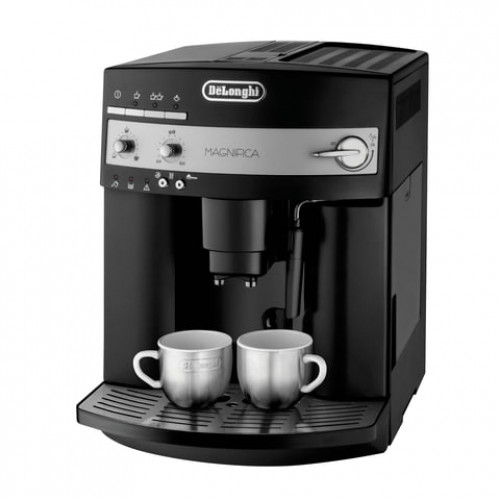 Кофемашина DELONGHI ESAM3000.B, 1350 Вт, объем 1,8 л, емкость для зерен 200 г, ручной капучинатор, черная