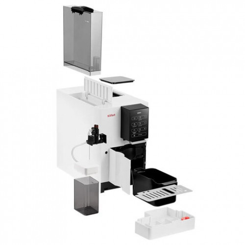Кофемашина KITFORT КТ-7465, 1480 Вт, объем 1,2 л, для зерен 100 г, автокапучинатор, б, КТ-7424