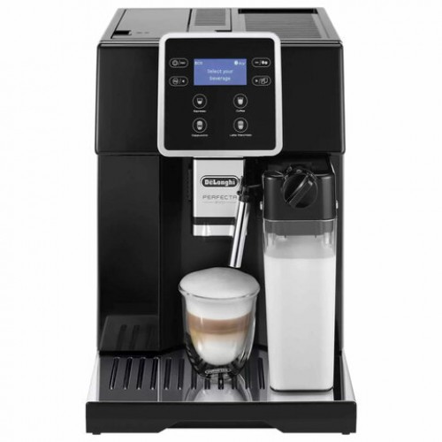 Кофемашина DELONGHI Perfecta Evo ESAM420.40.B, 1450Вт, объем 1,4л, автокапучинатор, черная