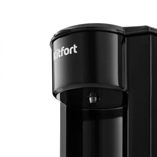Кофеварка капельная KITFORT КТ-763, 350Вт, объем 0,15 л, черная