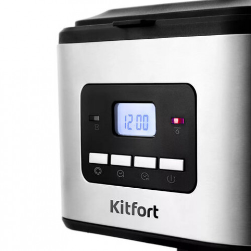 Кофеварка капельная KITFORT КТ-719, 900Вт, объем 1,4 л, LED-дисплей, поддержание темп