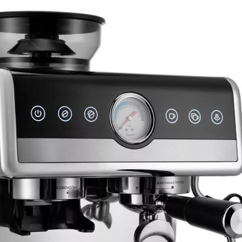 Кофейная станция KITFORT КТ-7413, 2250Вт, объем 2,6л, для зерен 220г, ручной капучина