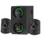 Колонки компьютерные DEFENDER Eclipse, 2.1, 40 Вт, Bluetooth, FM, USB, SD, AUX, черные, 65593