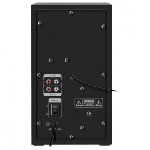 Колонки компьютерные DEFENDER Eclipse, 2.1, 40 Вт, Bluetooth, FM, USB, SD, AUX, черные, 65593