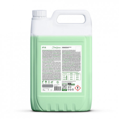 Кондиционер-ополаскиватель для белья концентрат гипоаллергенный 5л GRASS EVA Fruit fusion, 125915