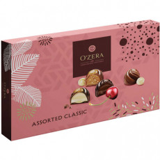 Конфеты шоколадные O'ZERA Assorted classic, 200 г, картонная коробка, УК737