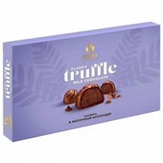 Конфеты шоколадные O'ZERA Truflle трюфель в молочном шоколаде 197 г., РЕК762