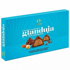 Конфеты шоколадные O'ZERA Gianduia с шоколадной пастой из фундука и миндаля 220 г., РЕК764