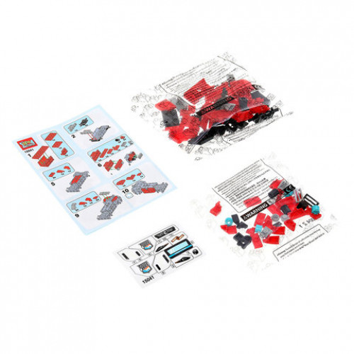 Конструктор пластиковый ROAD RACING, 51- 102 детали, ассорти, ГОРОД МАСТЕРОВ