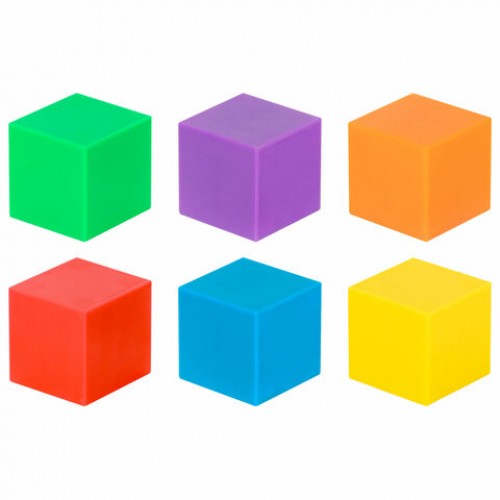 Магнитный конструктор MAGNETIC CUBES КУБИЧЕСКИЙ, 48 магнитных кубиков, BRAUBERG KIDS, 665723