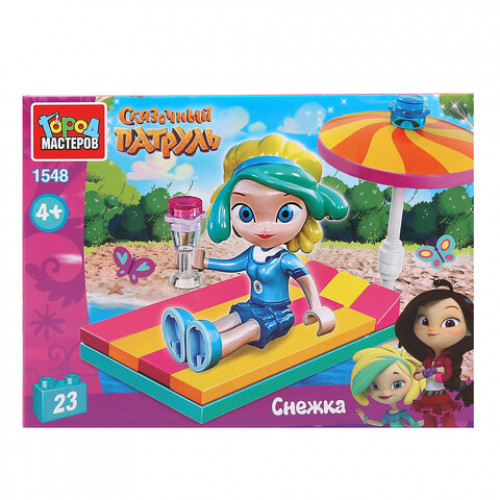 Конструктор пластиковый СКАЗОЧНЫЙ ПАТРУЛЬ, 24 - 43 детали, ассорти, ГОРОД МАСТЕРОВ