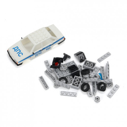 Конструктор пластиковый АВТОМОБИЛИ, 28 - 42 детали, ГОРОД МАСТЕРОВ