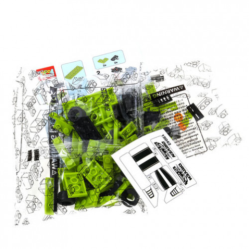 Конструктор пластиковый ROAD RACING, 51- 102 детали, ассорти, ГОРОД МАСТЕРОВ