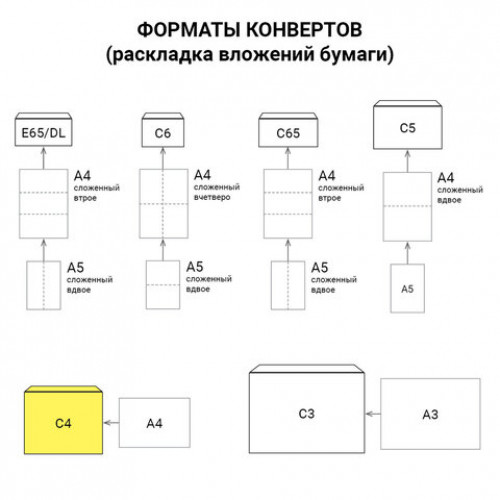 Конверты С4 (229х324 мм) КРАФТ, с клеевым слоем, 80 г/м2, КОМПЛЕКТ 25 шт., треугольный клапан, BRAUBERG, 112365