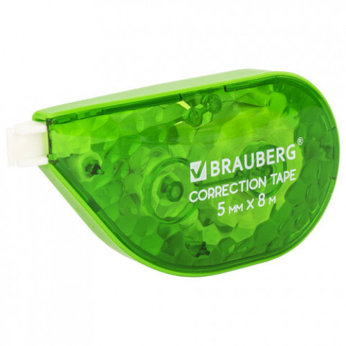 Корректирующая лента BRAUBERG FRESH ZONE, 5 мм х 8 м, корпус ассорти, блистер, дисплей, 229063