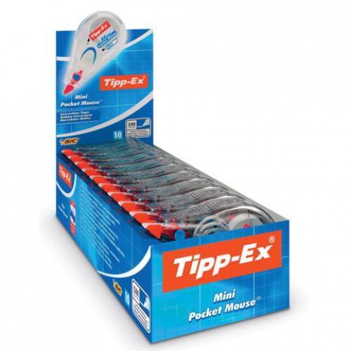 Корректирующая лента BIC Tipp-ex Mini Pocket Mouse, 5 мм х 6 м, 932564