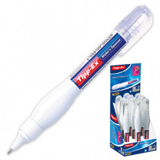 Ручка-корректор BIC Tipp-ex Shake'n Squeeze, 8 мл, металлический наконечник, 8610712 Ручка-корректор BIC Tipp-ex Shake'n Squeeze, 8 мл, металлический наконечник, 8610712