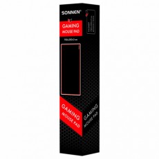 Коврик для мыши и клавиатуры большой SONNEN CYBER OUTLAW 2.0 780х380х3мм, черный, 513960