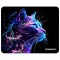 Коврик для мыши SONNEN NEON CAT резина+ткань, 250х200х2мм, 513956
