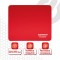 Коврик для мыши SONNEN RED, резина + ткань, 220х180х3 мм, 513306