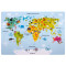 Настольное покрытие ПИФАГОР, А3+, пластик, 46x33 см, Map, 270403 Настольное покрытие ПИФАГОР, А3+, пластик, 46x33 см, Map, 270403