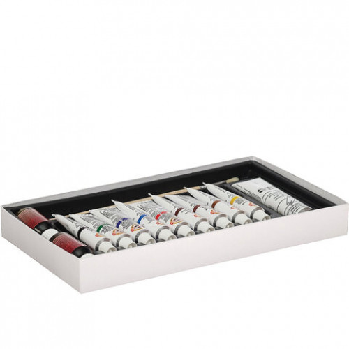 Краски масляные художественные KOH-I-NOOR Classic, 9 цветов по 16 мл, белила 40 мл, 16160400000