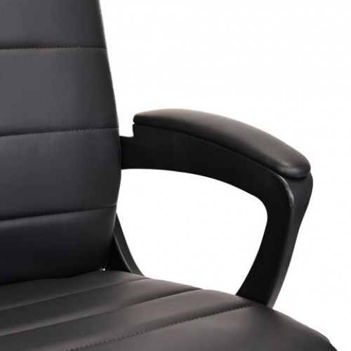 Кресло BRABIX Win MG-353, кожзаменитель, разборное пятилучие, черное, 532981
